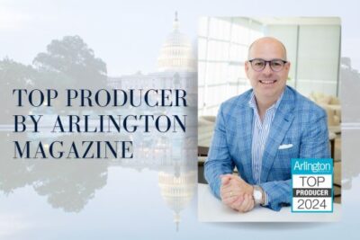 Matt Cheney Top Producer by Arlington Magazine